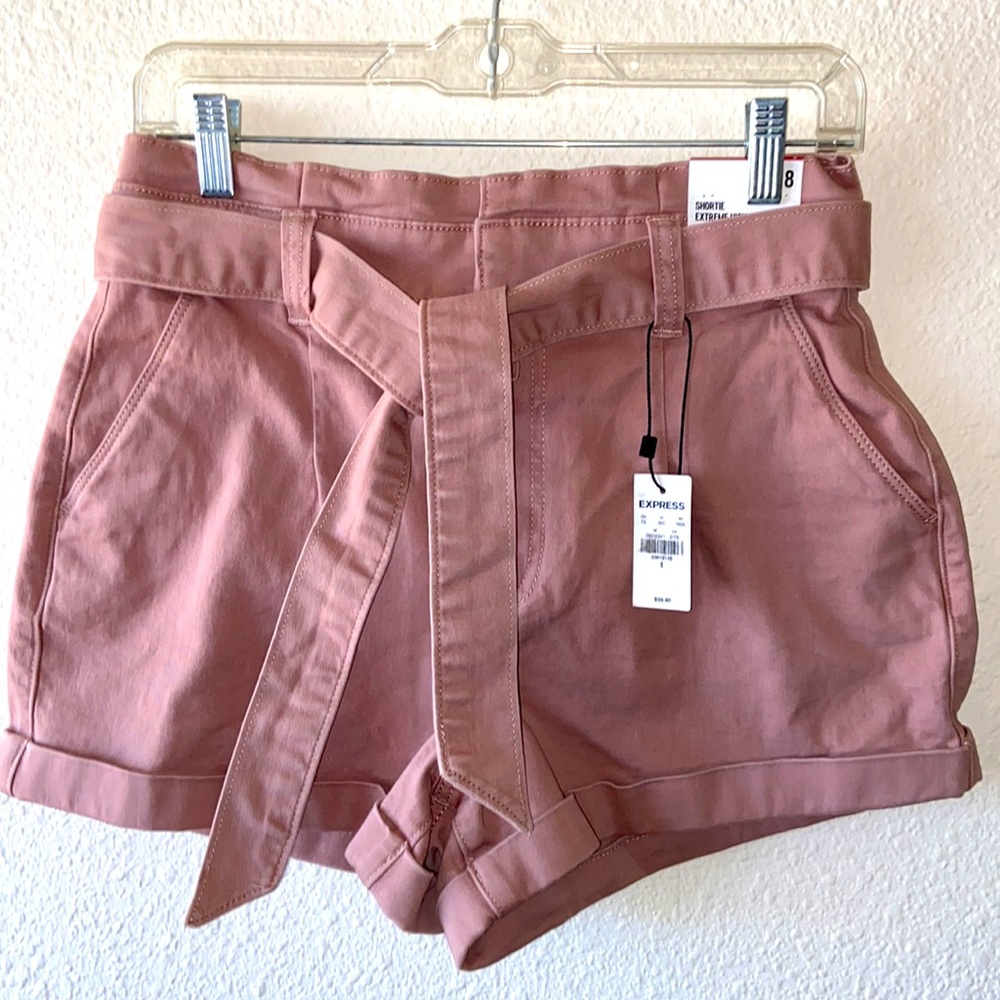Pink Express shorts